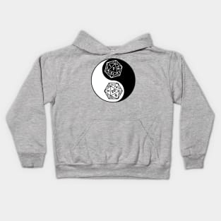 Dice Yin Yang Kids Hoodie